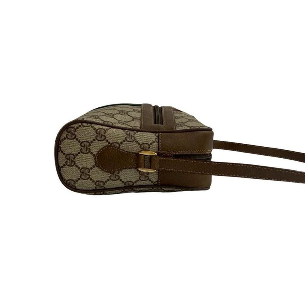Pre Loved gucci Monogram Crossbody Bag Women brown | brown Shoulder Bags - Picture 7 of 8
